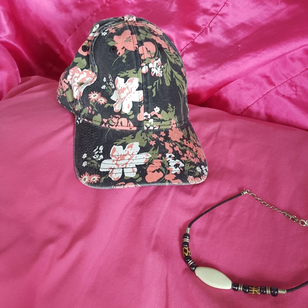 Floral Baseball Hat